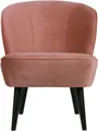 WOOOD Sessel Sara, weich gepolstert, 4-Fuß Gestell, H 71 cm x B 59 cm