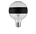 PAULMANN LED Leuchtmittel G125 RINGSPIEGEL schwarz matt