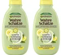 Garnier Wahre Schätze Shampoo Tonerde & Zitrone 🍋 gegen fettendes Haar 2x 300ml