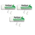 Miradent Xylitol Chewing Gum Zahnpflegekaugummis Spearmint 3x 30 Stück