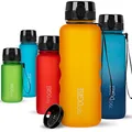720°DGREE Trinkflasche 1,5 Liter “uberBottle“ softTouch +Sieb - BPA-Frei - XL Wasserflasche für Gym, Fitnessstudio, Workout, Fitness, Sport, Outdoor - Große Sportflasche aus Tritan - Leicht, Stoßfest
