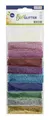 Bio Glitter fein, 10Fb., 20g bunt