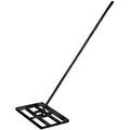 Grafner Rasenrakel RT11114, 23098, 76 x 26 cm, aus Stahl, mit 175 cm Stiel
