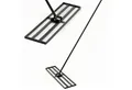 Grafner Vertikutierer Levelingrake Rasenrakel Flächenebner Stahl Rasenlüfter 76x26cm, 76,00 cm Arbeitsbreite, (Stk, 1), Rasenrakel, Flächenebner