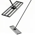 Grafner Rasenrakel Flächenebner Levelingrake Rakel zum Sanden Stahl 76x26cm