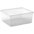 Aufbewahrungsbox C M mit Deckel Transparent