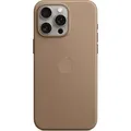 Apple iPhone 15 Pro Max Feingewebe Case mit MagSafe Taupe iPhone 15 Pro Max - Braun