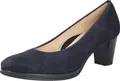 Ara Damen Leder Pumps blau Samt 4,5
