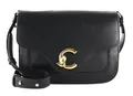 Coccinelle Leder Umhängetasche C-Me Calf Crossbody Bag Noir schwarz