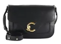 COCCINELLE C-Me Calf Crossbody Bag M Umhängetasche Tasche Noir schwarz Neu