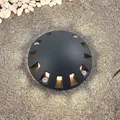 Lindby LED Außenleuchte 'Emiro' (wasserdicht (Modern) in Schwarz aus Aluminium (