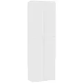 vidaXL Aktenschrank Büroschrank Weiß 60x32x190 cm Spanplatte weiß