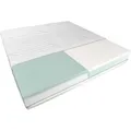 AM Qualitätsmatratzen Premium 1000 Feder Taschenfederkern Partnermatratze Made in Germany - Härtegrad H1 & H1 - 140x210cm