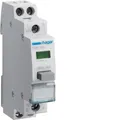 Hager Taster mit LED-Melder SVN461 Reiheneinbau Taster