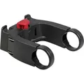 KLICKfix Lenker Adapter E, Adapter für Lenkerhalterung, Schwarz - Schwarz