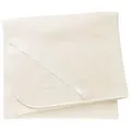 Matratzenschutzbezug Molton Cotonea, Molton Matratzenschoner aus Bio Baumwolle beige 70 cm x 140 cm x 1 cm