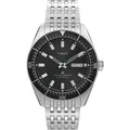 Automatisch Herrenuhr TIMEX WATERBURY TW2V24900 Edelstahl Schwarz