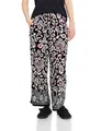 CECIL Damen B377743 7/8 Hose mit Wide Legs, Black, XL / 26L