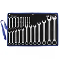 Brilliant Tools Ratschenringschlüssel-Satz 21-tlg. matt verchromt