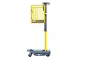 Munk Vertikalmastlift FlexxLift, manuelle Ein-Hand-Bedienung, Hub bis 4,20 m, Gasdruckfeder, Diebstahlsicherung, 150 kg Belastung