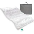 Sommerdecke Leinen Sommer Bettdecke Sommerbett 155x220 60° Allergiker - Weiß