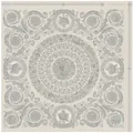 Profhome Vliestapete 370555-GU Barock Tapete Ornament glänzend silber grau 7,035 m2, leicht strukturiert, glänzend, (1 Rolle, 7,035 qm), Vliestapete silberfarben silberfarben 0.7 m x 10.05 m