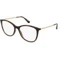 Vogue 0VO5562 Damen-Brille inkl. Gläser Vollrand Panto Metall-Gestell 54mm/17mm/140mm, braun