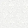 Bricoflor Barock Tapete Weiß überstreichbare Vliestapete mit Ornamenten Elegant Vlies Mustertapete Zum überstreichen für Esszimmer und Schlafzimmer