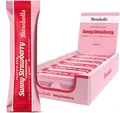 Barebells Protein Bar, 12 x 55 g Riegel, Sunny Strawberry