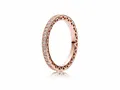 PANDORA - 180963CZ-48 - Unendliche Herzen - Ring - PANDORA Rose Gr. 48
