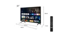 5901292517120 TCL S52 Series S5200 81,3 cm (32") HD Smart-TV WLAN Schwarz 2