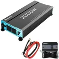Renogy - 2000w/4000w Reiner Sinus-wechselrichter 12v Auf 230v Mit Priorittsschalter Und 2 Eu-steckdosen – Für Zuhause Und Camping