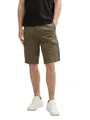 Tom Tailor Herren 1044709 Bermuda Shorts, 37215 - Olive Triangle Print, 30 EU