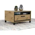 Couchtisch - Artisan Eiche - Schwarzeiche - 80x60 cm