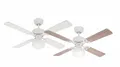 Deckenventilator Westinghouse VEGAS mit Licht, Wendeflügel Weiß / Kiefer Ø105 cm