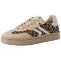 Tamaris COMFORT-Lining, Removable Sock aus Leder Sneaker COMFORT-Lining beige|weiß 42 EU