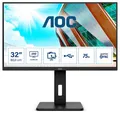 AOC U32P2 80cm 31,5Zoll VA WLED UHD 3840x2160 16:9 3000:1 350cd/m2 178/178 75Hz