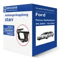Auto Hak Anhängerkupplung starr für FORD Focus Stufenheck I Typ DFW AHK