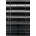 Jalousie Venetian, Schwarz, Holz, Bambus, Holz, 75x175 cm, Länge universell einstellbar, Wohntextilien, Rollos & Jalousien, Jalousien