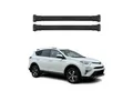 OMAC Dachträger Gepäckträger für Toyota RAV4 2013-2018 Relingträger Aluminium Schwarz (2-St), Wasserbeständig,Abnehmbar,Multifunktional,Leichtgewichtig
