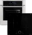 KKT KOLBE | Autarkes Herdset | 60cm Einbaubackofen EB8015ED | 59cm Induktionskochfeld IH85901FZ | Grill | Heißluft | Teleskopauszüge | Automatik-Timer | 2-fach Wärmeschutzverglasung | SET8015IH592FZ