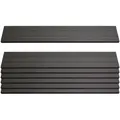 Mendler 7er Set Latten für WPC-Sichtschutz Sarthe, Bretter Windschutz, ca. 1qm, FSC®-zertifiziert ~ 90cm, anthrazit