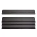 Mendler 7er Set Latten für WPC-Sichtschutz Sarthe, Bretter Windschutz, ca. 1qm, FSC®-Zertifiziert - 90cm, anthrazit