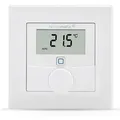 Homematic IP Smart Home Wandthermostat mit Luftfeuchtigkeitssensor, HmIP-WTH-2