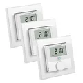 Homematic IP Wandthermostat mit Luftfeuchtigkeitssensor HmIP-WTH-2 . 3er Pack
