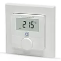 Homematic IP Wandthermostat mit Luftfeuchtigkeitssensor, Smart Home, digitales Thermostat Heizkörper/Fußbodenheizung mit/ohne App, Alexa, Google Home, Temperaturmessung, Energie sparen, 143159A0