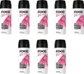 AXE Bodyspray Anarchy for Her Deo Deospray ohne Aluminiumsalze 8x 150ml Frauen Damen Deodorant mit 48 Stunden Schutz