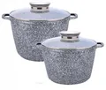 SET VON 2 10L + 14L ZL-8547 Topfset Induktion, Töpfe beschichtet, Kochtopf Set| Kochgeschirr Set, Topfset induktionsgeeignet