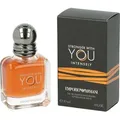 Emporio Armani Stronger With You Intensely, Männer, 30 ml, Nicht nachfüllbare Flasche, Pfeffer, Bernstein, Vanille