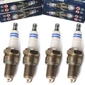 4x BOSCH Zündkerzen für AUDI  ALFA  BMW CITROEN FIAT PEUGEOT Bj. ab 1965 4 Zyl.